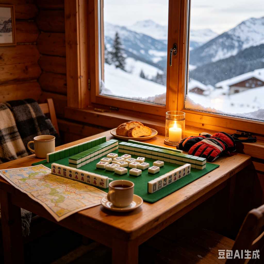 custom art mahjong set
