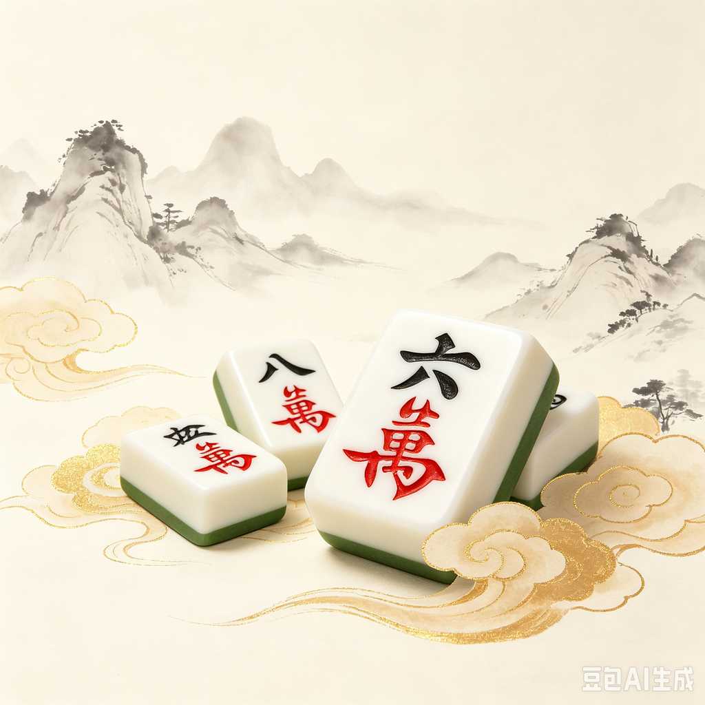 low price high quality mahjong set