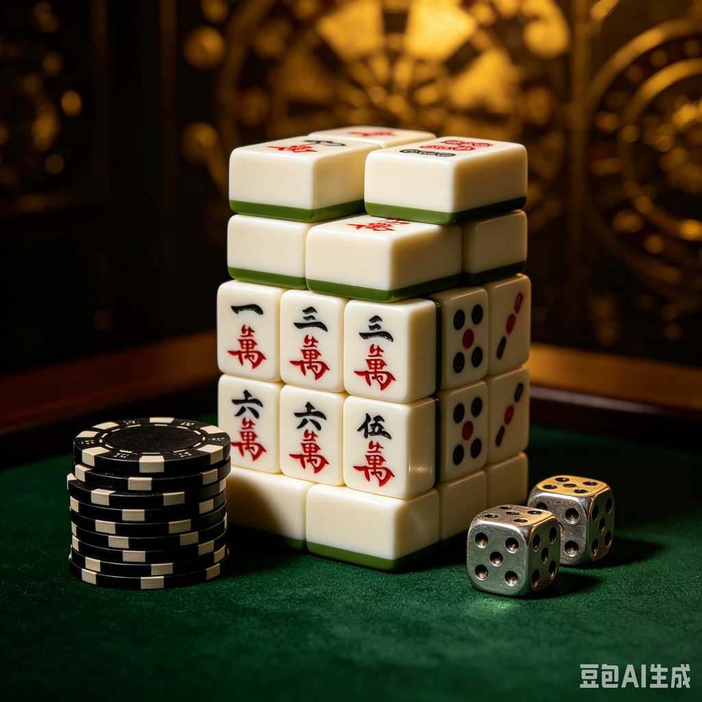 bright print mahjong tiles